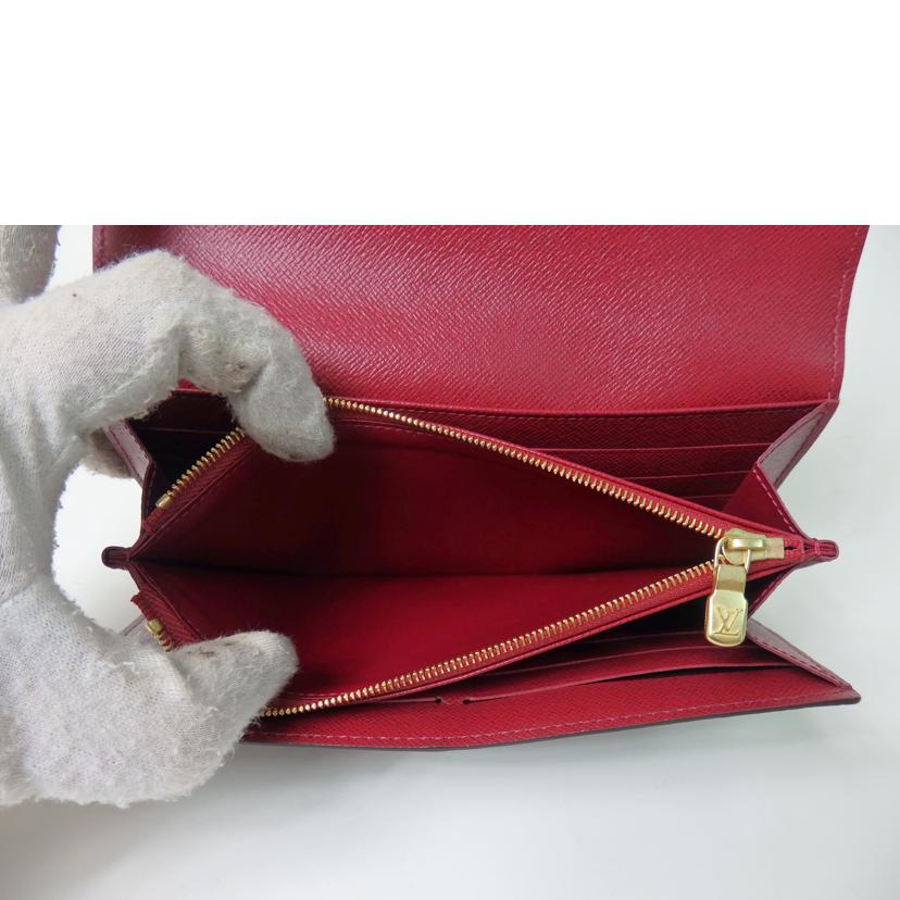 LV ルイヴィトン/ポルトフォイユ・サラ/モノグラム/フューシャ/M62234//FRIDタグ/Aランク/84