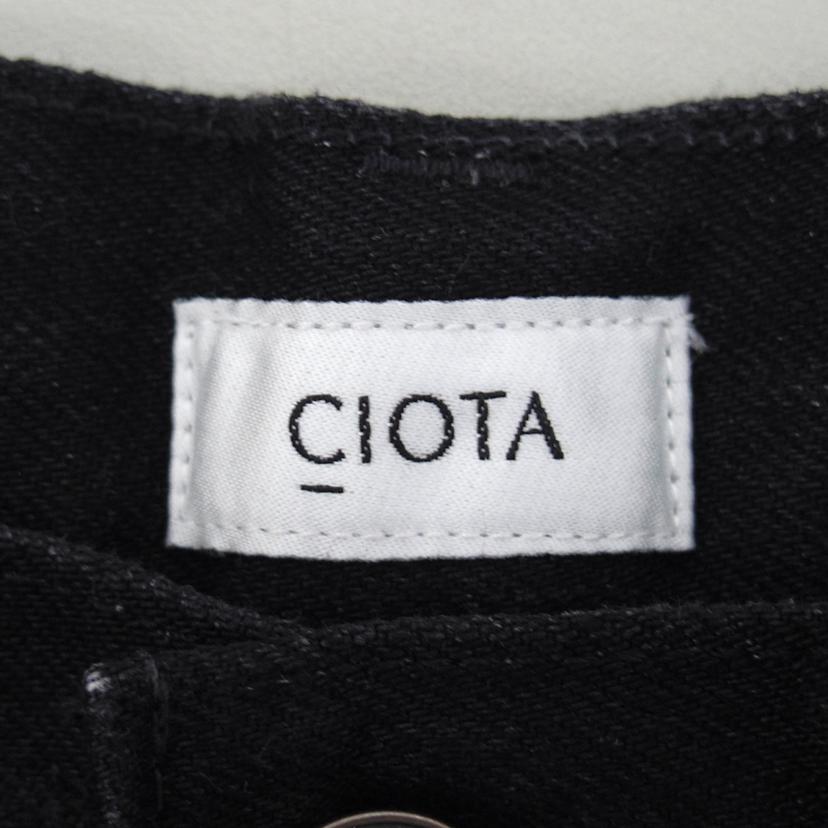 CIOTA シオタ/ブラックデニム/PTL-23W A//ABランク/75