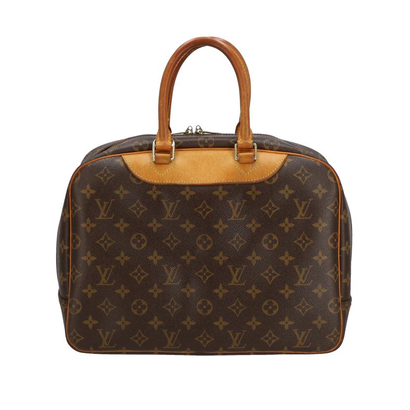LOUIS VUITTON ルイヴィトン ルイ・ヴィトン ビトン ショルダーバッグ ハンドバッグ トートバッグ ブラウン メンズ レディース 定番 人気 LV 斜め掛け 肩がけ/ボーリング・ヴァニティ 旧ドーヴィル/モノグラム/M47270//読み取***/Bランク/09