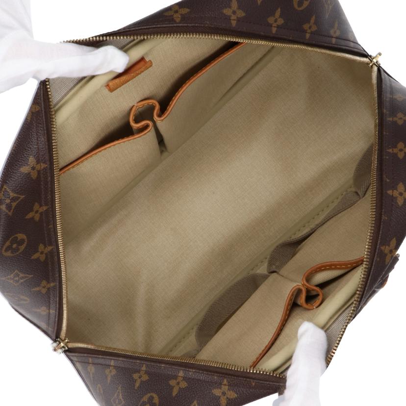 LOUIS VUITTON ルイヴィトン ルイ・ヴィトン ビトン ショルダーバッグ ハンドバッグ トートバッグ ブラウン メンズ レディース 定番 人気 LV 斜め掛け 肩がけ/ボーリング・ヴァニティ 旧ドーヴィル/モノグラム/M47270//読み取***/Bランク/09
