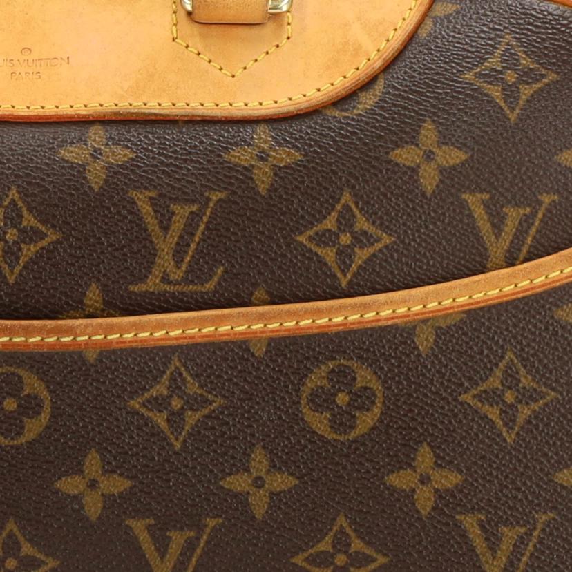 LOUIS VUITTON ルイヴィトン ルイ・ヴィトン ビトン ショルダーバッグ ハンドバッグ トートバッグ ブラウン メンズ レディース 定番 人気 LV 斜め掛け 肩がけ/ボーリング・ヴァニティ 旧ドーヴィル/モノグラム/M47270//読み取***/Bランク/09