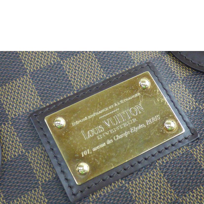 LOUIS VUITTON ルイヴィトン ルイ・ヴィトン ビトン ダミエ・エベヌ 市松模様 ブラウン 茶 ショルダーバッグ ハンドバッグ トートバッグ ブラウン メンズ レディース 定番 人気 LV 斜め掛け 肩がけ/ハムプステッドPM/ダミエ/エベヌ /N51205//VI0***/ABランク/64