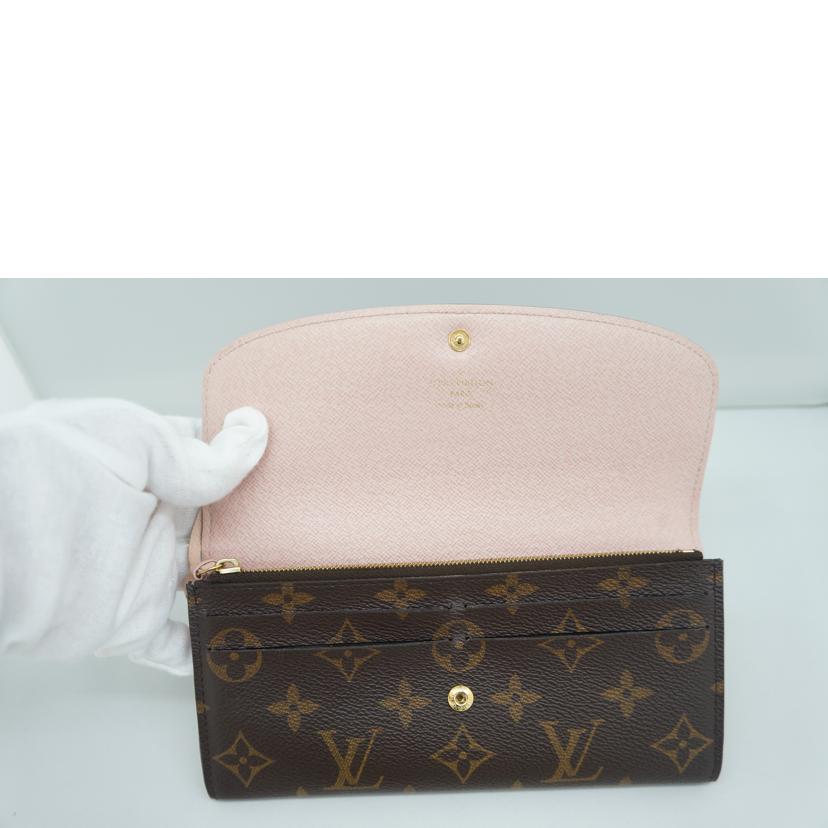 LOUIS VUITTON ルイ・ヴィトン/ポルトフォイユ・エミリー/M61289//CA0117/ABランク/09