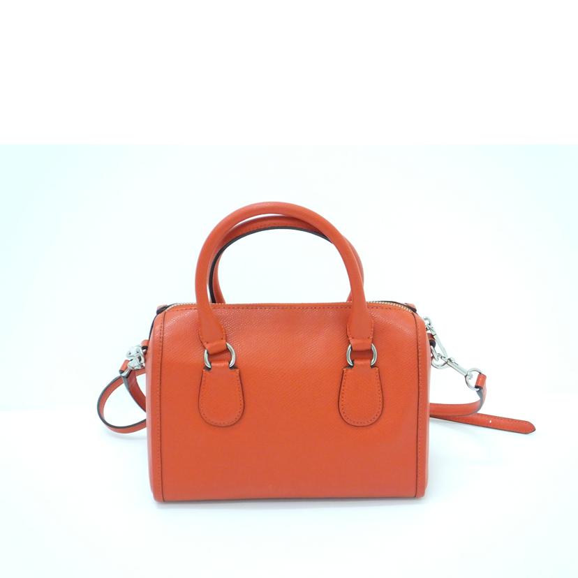 COACH コーチ/クロスグレーンレザーベネットミニサッチェル/F33329//E15**/Aランク/88