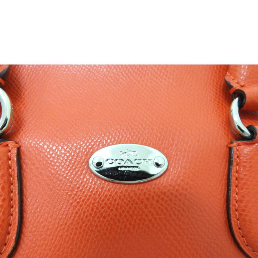 COACH コーチ/クロスグレーンレザーベネットミニサッチェル/F33329//E15**/Aランク/88
