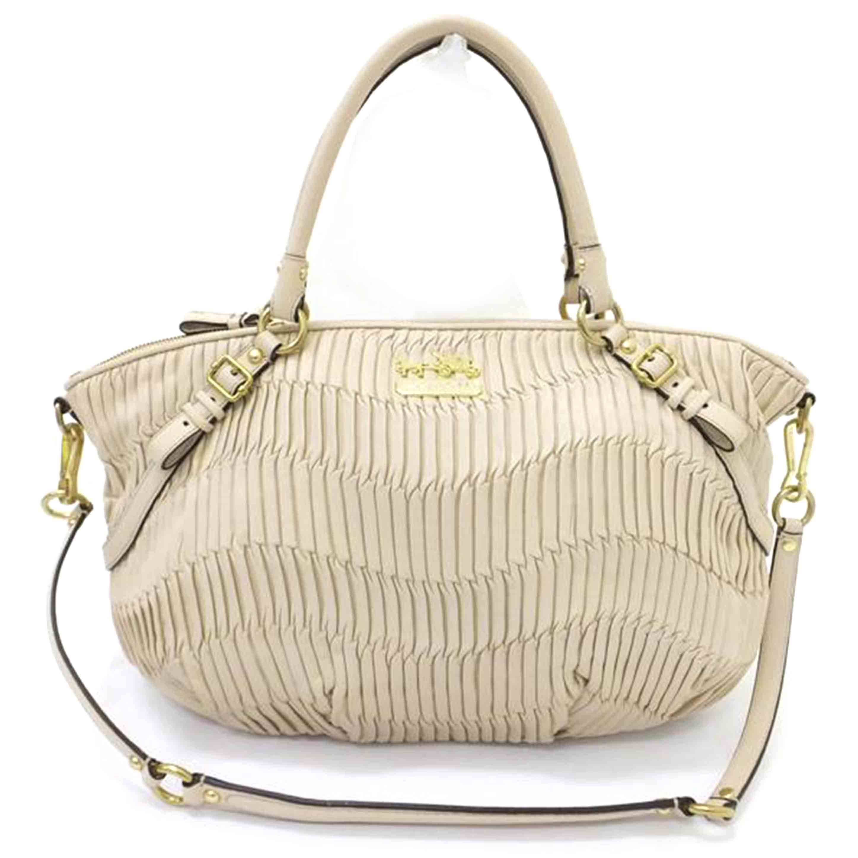 COACH コーチ/マディソンギャザーソフェア2WAYバッグ/16264//H10**/Bランク/88