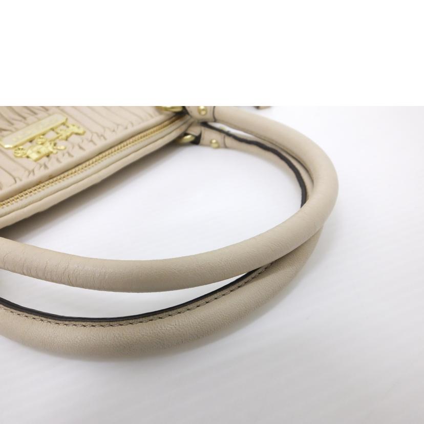 COACH コーチ/マディソンギャザーソフェア2WAYバッグ/16264//H10**/Bランク/88