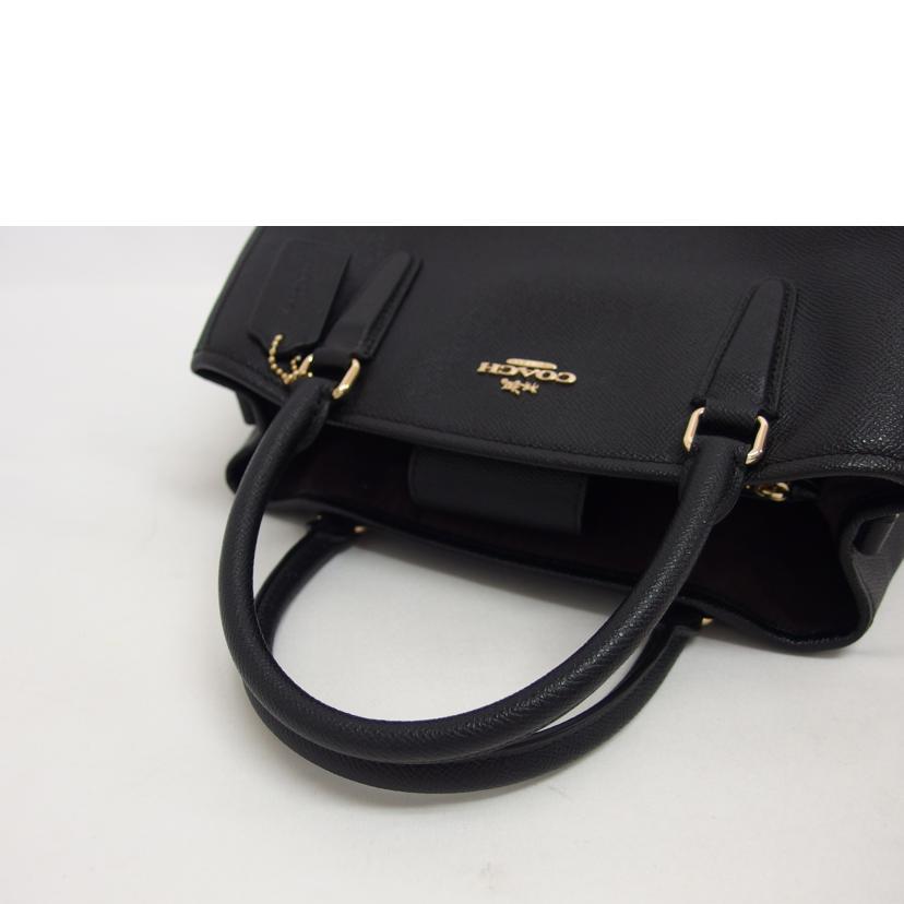 COACH コーチ ハンドバッグ/スモールマーゴット キャリーオールトートバッグ/ブラック/F57527//E17**/ABランク/04