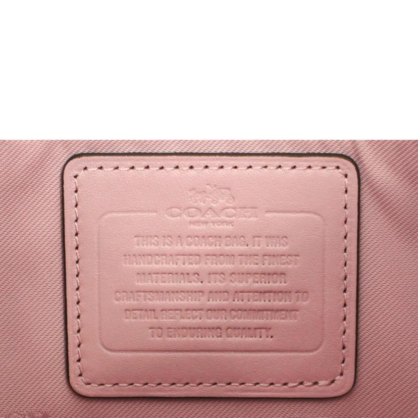 COACH コーチ/コーチレザー2wayショルダー/ピンク/37018//K15**/ABランク/75