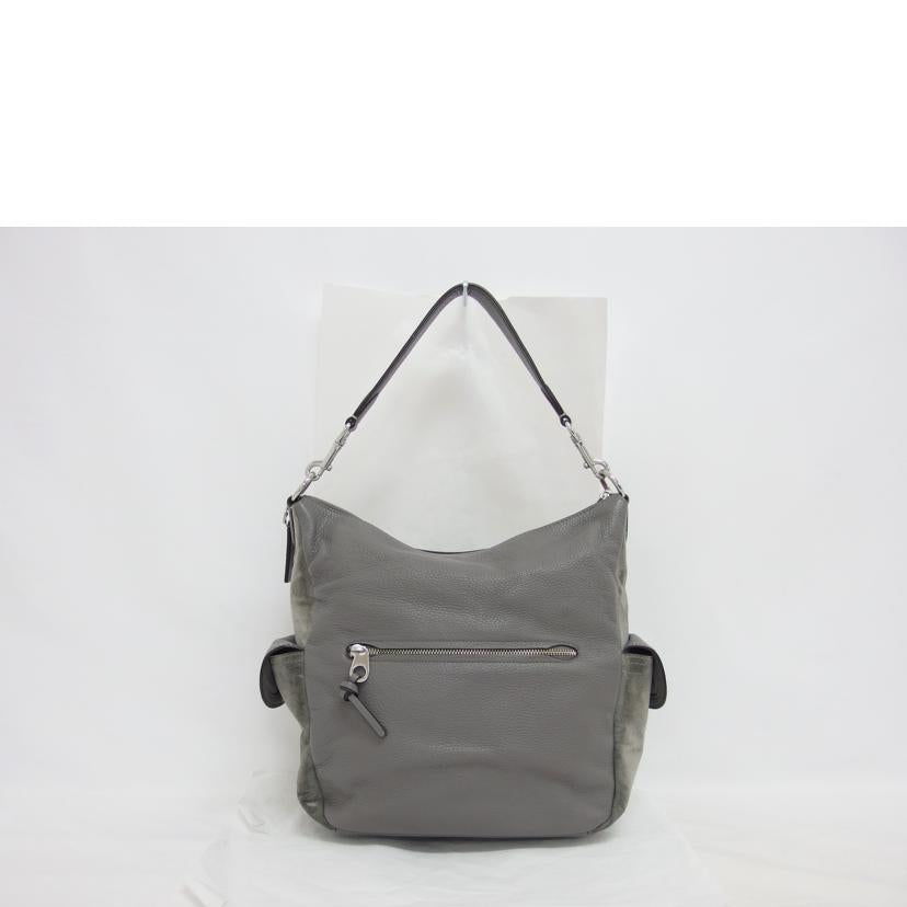 COACH コーチ レザー スエード ハンドバッグ クロスボディ/ペニー/2WAYショルダーバッグ/グレー/C1522//H20**/ABランク/04