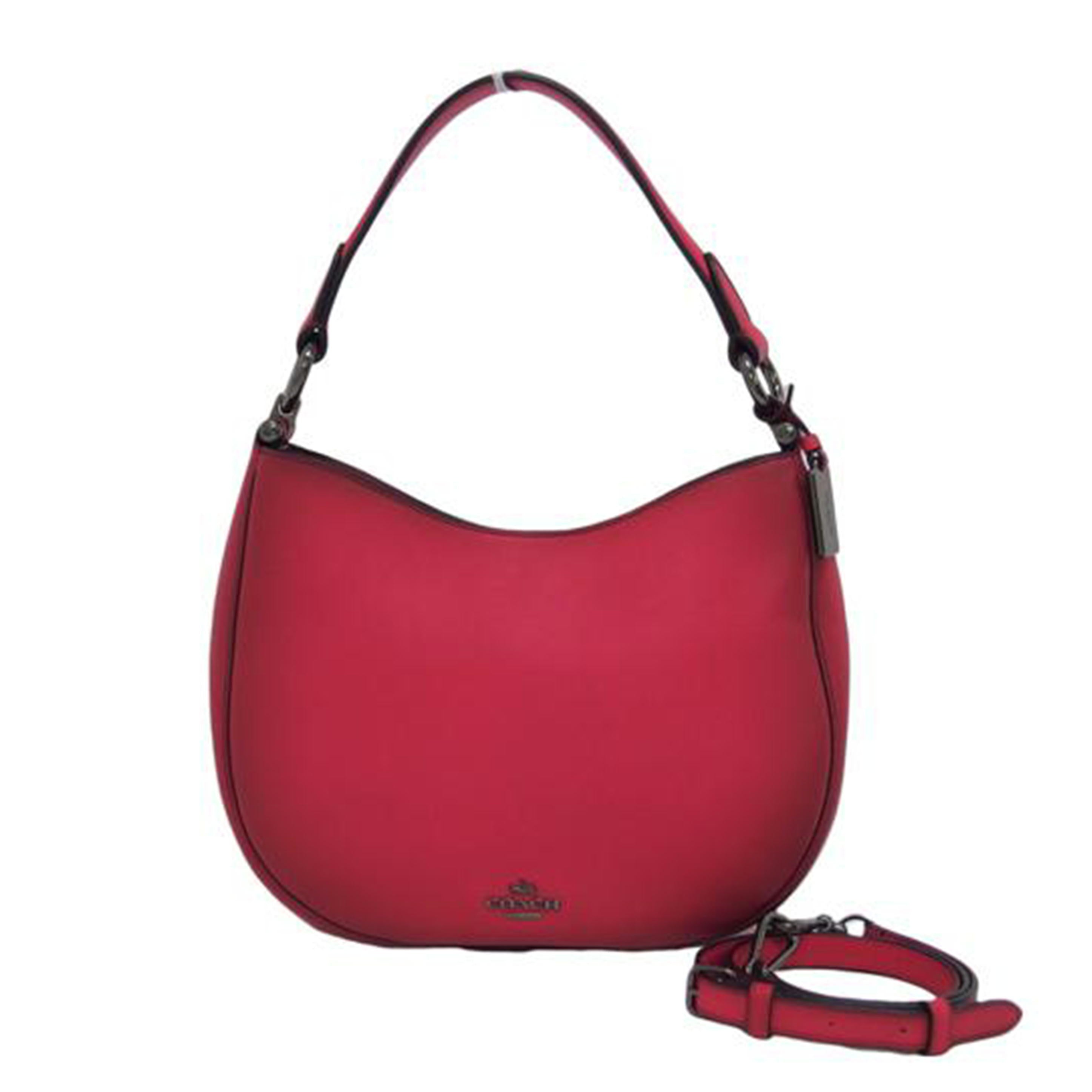 COACH コーチ レザー ハンドバッグ トートバッグ/ノマド/バニーッシュド/2WAYショルダーバッグ/ピンク/54868//E16**/Aランク/04