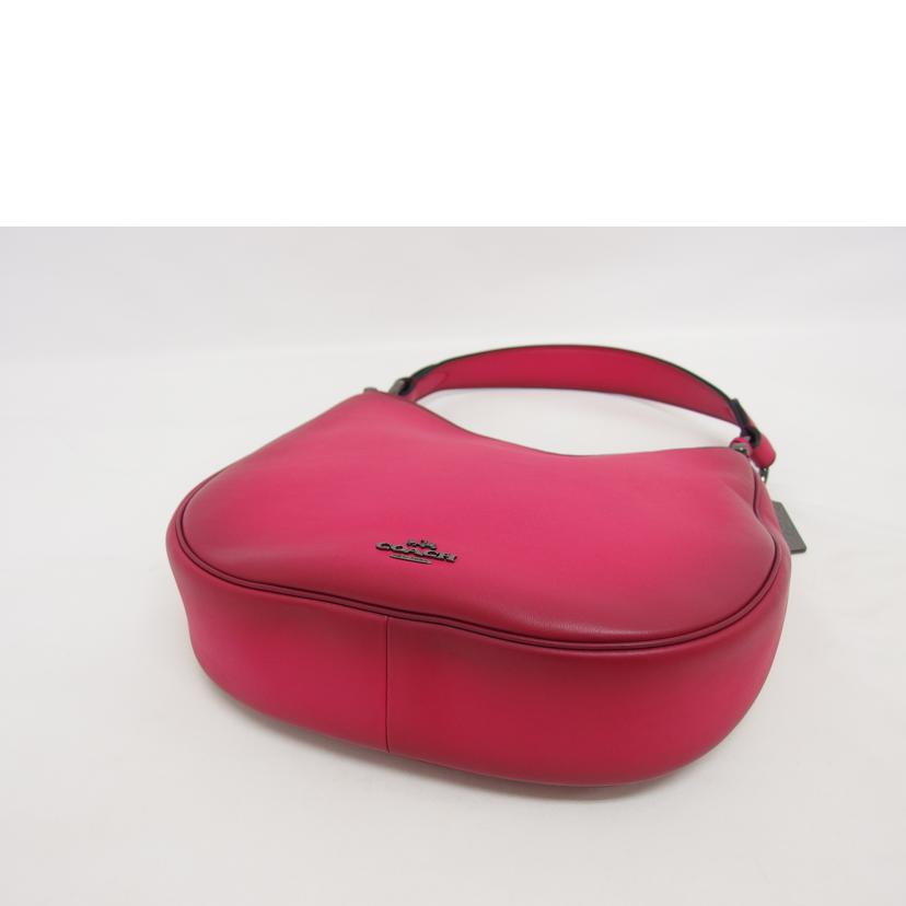 COACH コーチ レザー ハンドバッグ トートバッグ/ノマド/バニーッシュド/2WAYショルダーバッグ/ピンク/54868//E16**/Aランク/04