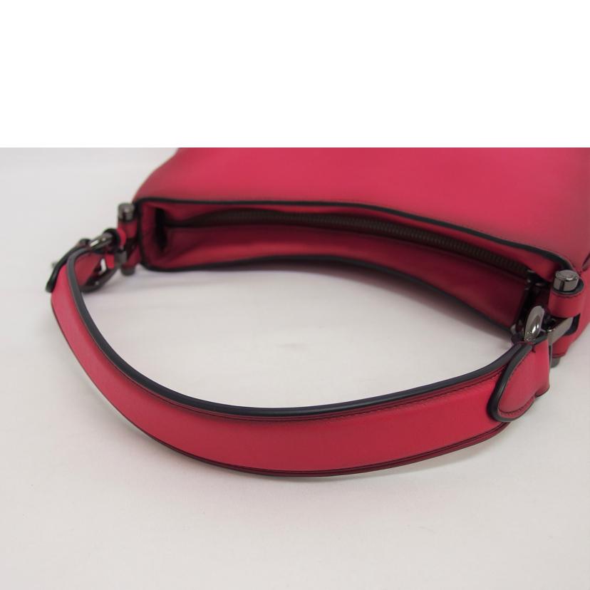 COACH コーチ レザー ハンドバッグ トートバッグ/ノマド/バニーッシュド/2WAYショルダーバッグ/ピンク/54868//E16**/Aランク/04