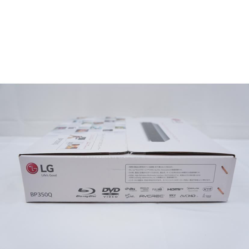 LG エルジー/BDプレーヤー/BP350Q/BP350Q//305HZRR128670/Sランク/67