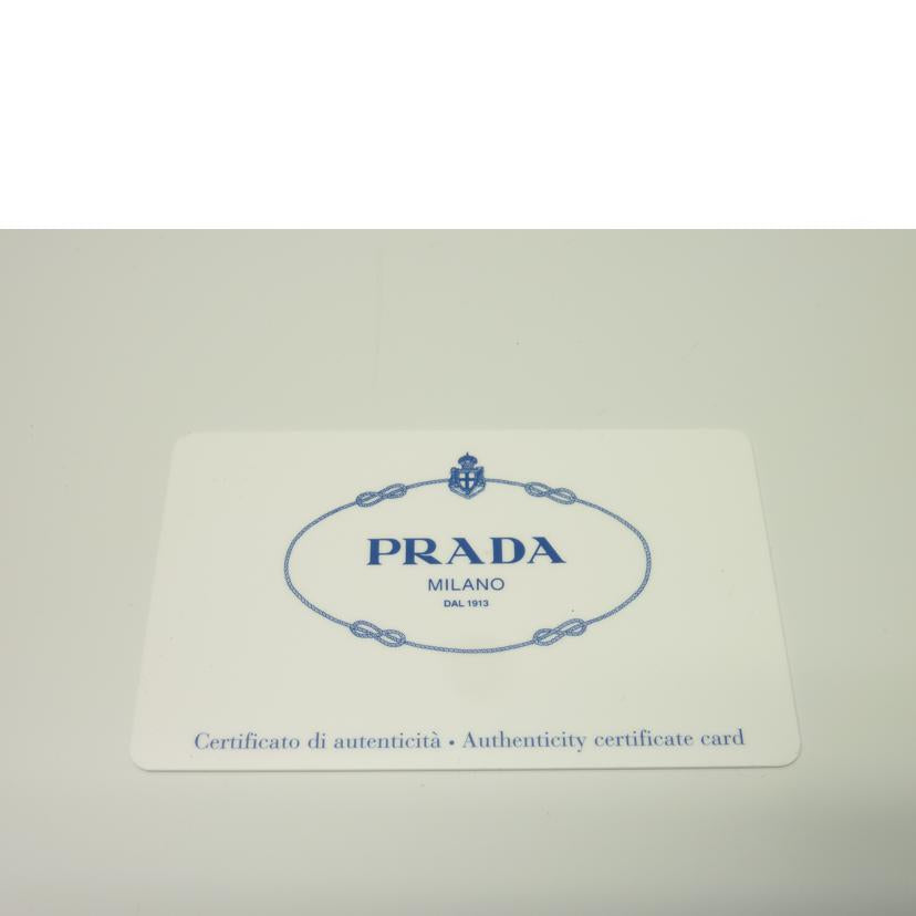 PRADA プラダ/サフィアーノL字ファスナー長財布/1M1183//Bランク/88