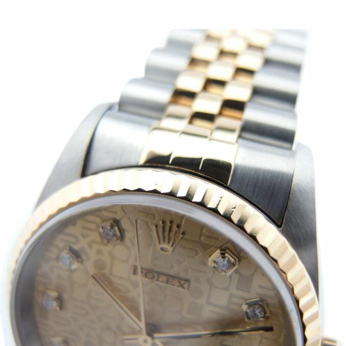 ROLEX ロレックス/DATE JUST/10P/コンピューター文字盤/16233G//P171150/ABランク/83