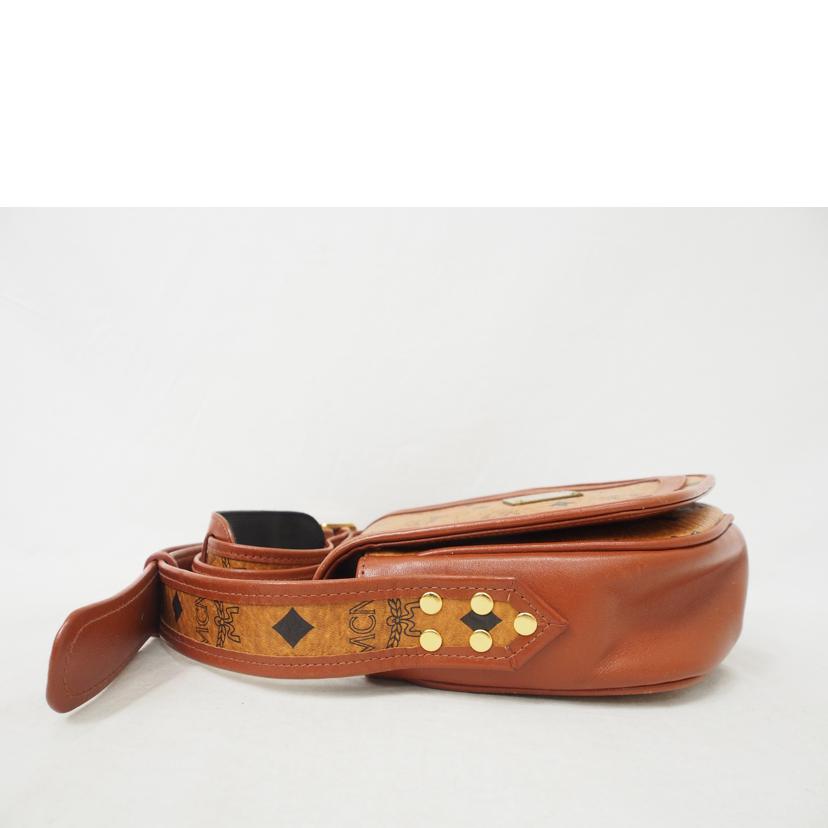 MCM エムシーエム/ロゴグラム/ヴィセトス/斜め掛けショルダー/X5766//Bランク/78