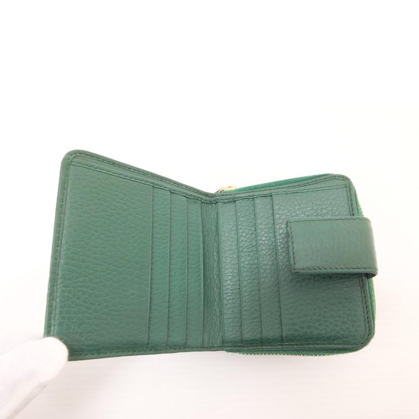 GUCCI グッチ/GGキャンバスラウンドファスナー二つ折り財布/346056//534***/Bランク/88