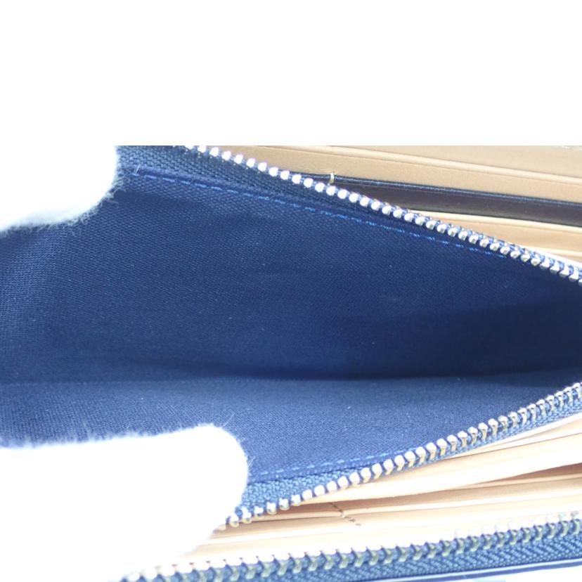 BAGGYPORT バギーポート/藍染レザーラウンドファスナー長財布/ZYS197NDBL//ABランク/62
