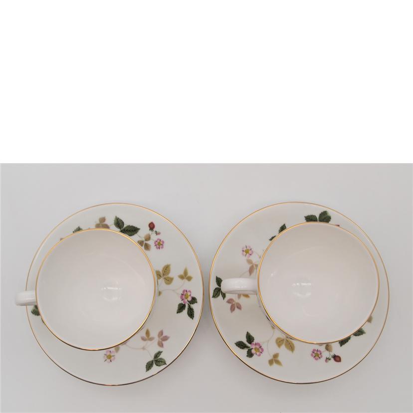 WEDGWOOD ウェッジウッド/ワイルドストロベリーペアカップ&ソーサー/WILD STRAWBERRY//SAランク/13