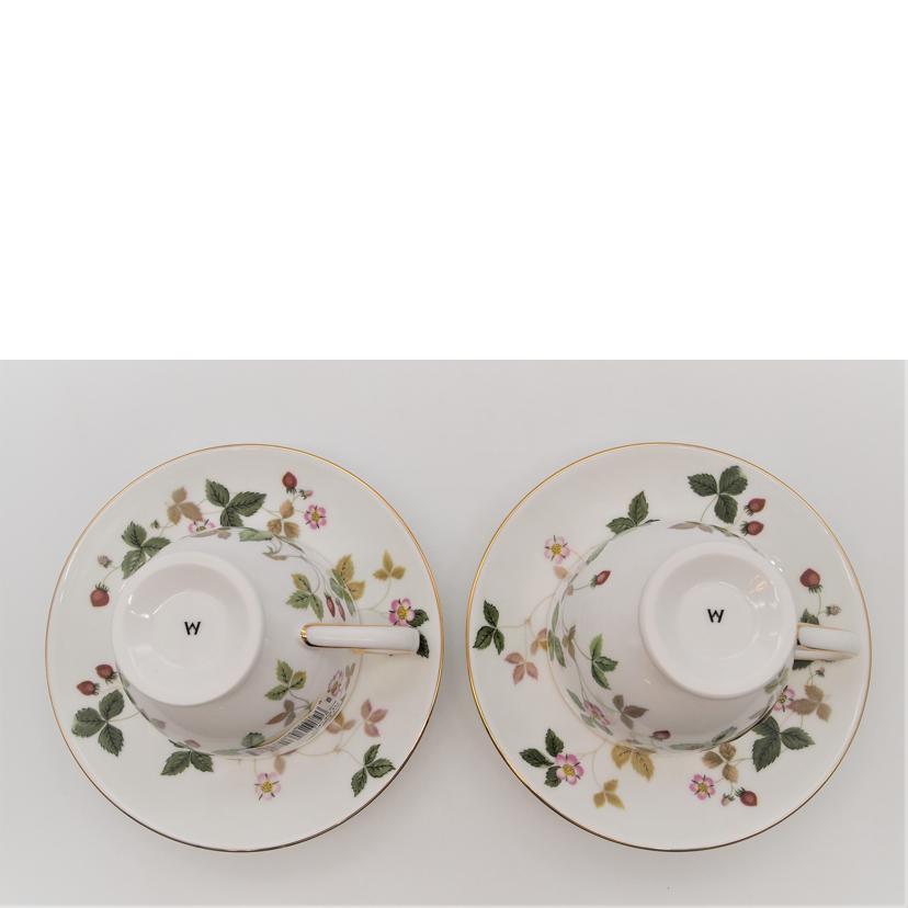 WEDGWOOD ウェッジウッド/ワイルドストロベリーペアカップ&ソーサー/WILD STRAWBERRY//SAランク/13