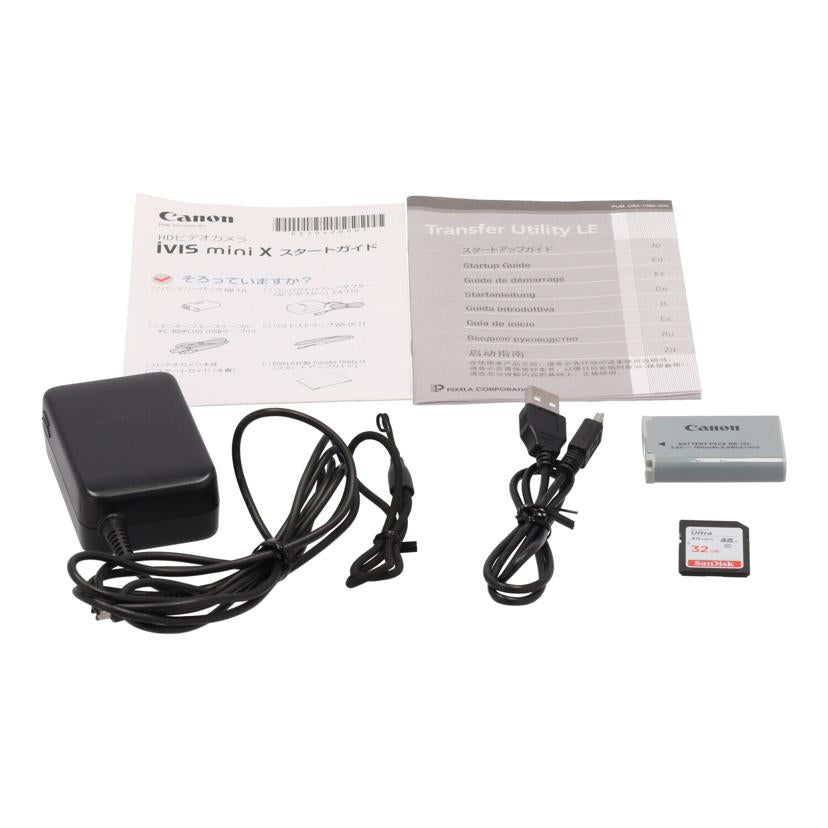 Canon キヤノン/HDビデオカメラ/iVIS mini X//811014200379/Bランク/64