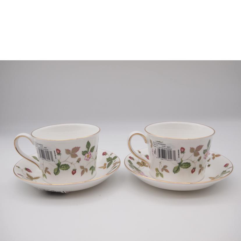 WEDGWOOD ウェッジウッド/ワイルドストロベリーペアカップ&ソーサー/WILD STRAWBERRY//SAランク/13
