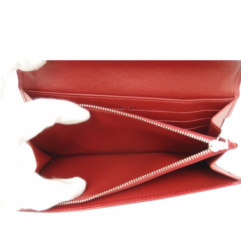 LOUIS VUITTON ルイ・ヴィトン 長財布 二つ折り 赤 レディース/ポルトフォイユ・サラ/エピ/ルビー/M6374M//CA3180/ABランク/69