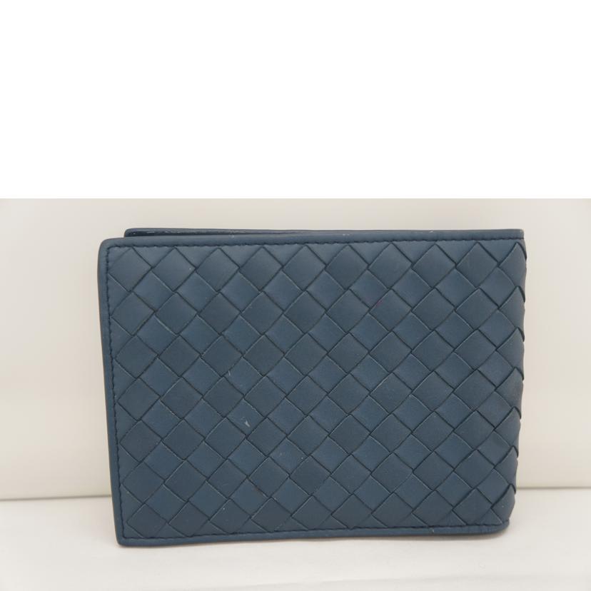BOTTEGA VENETA ボッテガヴェネタ/イントレチャート2つ折り財布/210925/103//Aランク/09