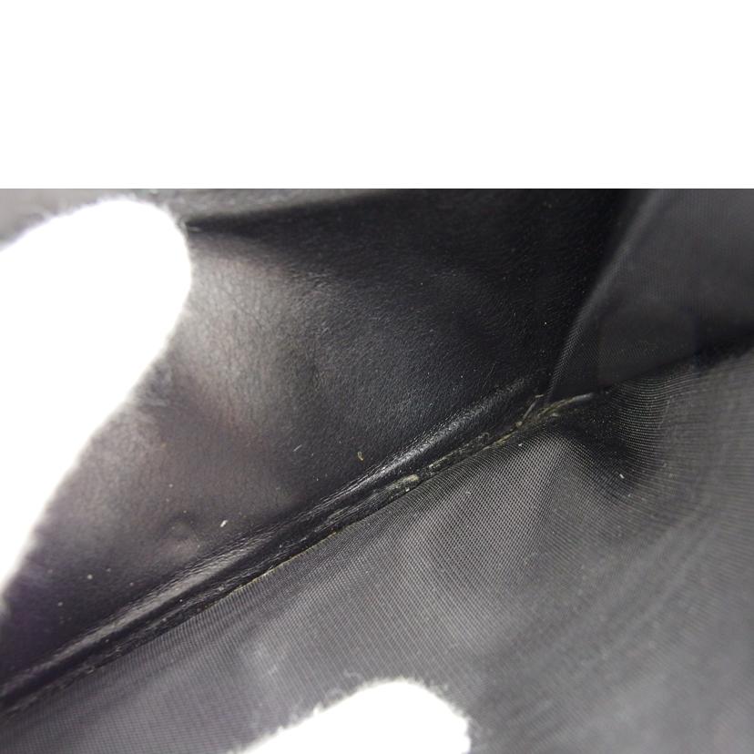 GUCCI グッチ/エナメルレザー/二つ折り長財布/ブラック/035・0416//187***/Bランク/04