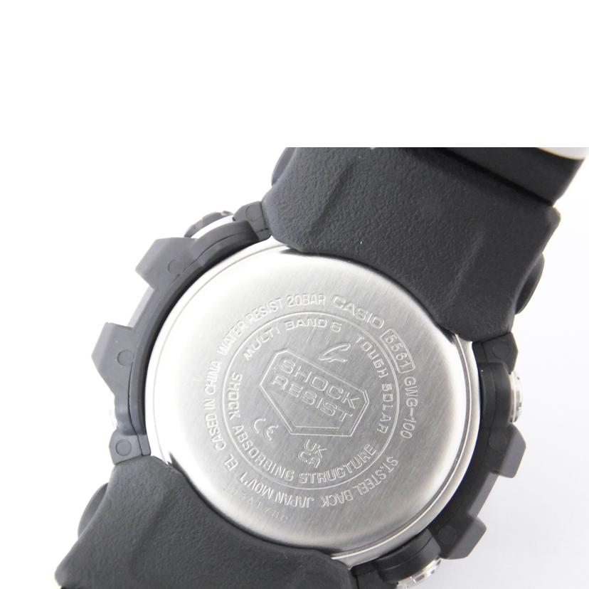 CACIO カシオ/G-SHOCK/マッドマスター/電波ソーラー腕時計/GWG-100-1AJF//SAランク/88