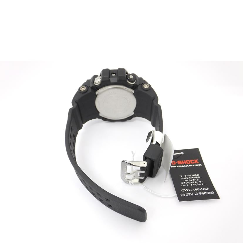 CACIO カシオ/G-SHOCK/マッドマスター/電波ソーラー腕時計/GWG-100-1AJF//SAランク/88