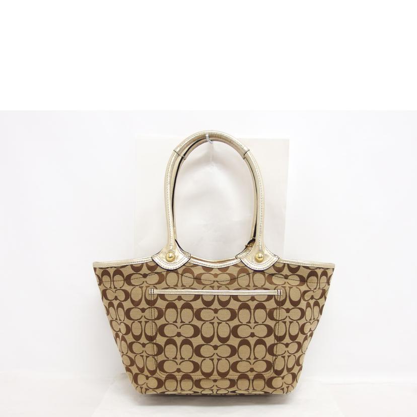 COACH コーチ /シグネチャー/フローラルアップリケ/トートバッグ/F16276//M10**/Bランク/04