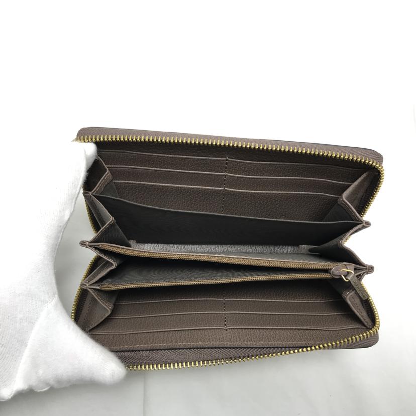 GUCCI グッチ/GGスプリーム ラウンドジップウォレット/523154//7266/Aランク/51
