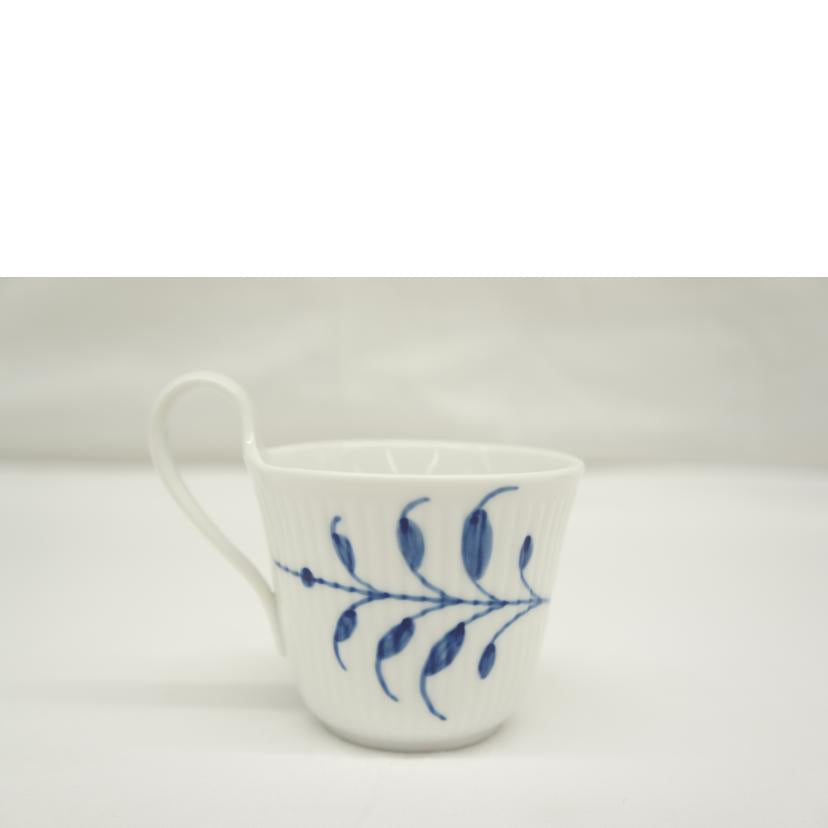 ROYAL COPENHAGEN ロイヤルコペンハーゲン/ブルーフルーテッド メガ ハイハンドルカップ&ソーサー2客セット//ABランク/05