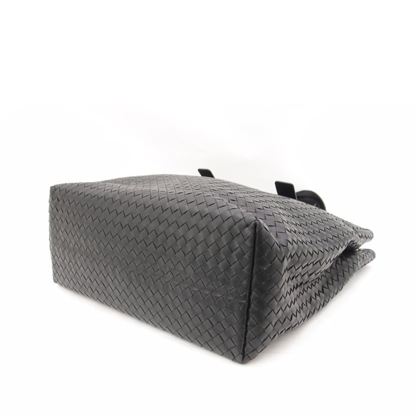 BOTTEGA VENETA ボッテガ・ヴェネタ レザー ハンドバック ビジネスバック A4対応 黒 メンズ レディース/イントレチャートトート/ブラック//Aランク/69