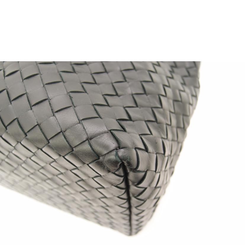 BOTTEGA VENETA ボッテガ・ヴェネタ レザー ハンドバック ビジネスバック A4対応 黒 メンズ レディース/イントレチャートトート/ブラック//Aランク/69