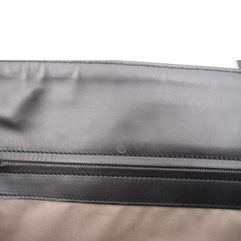 BOTTEGA VENETA ボッテガ・ヴェネタ レザー ハンドバック ビジネスバック A4対応 黒 メンズ レディース/イントレチャートトート/ブラック//Aランク/69