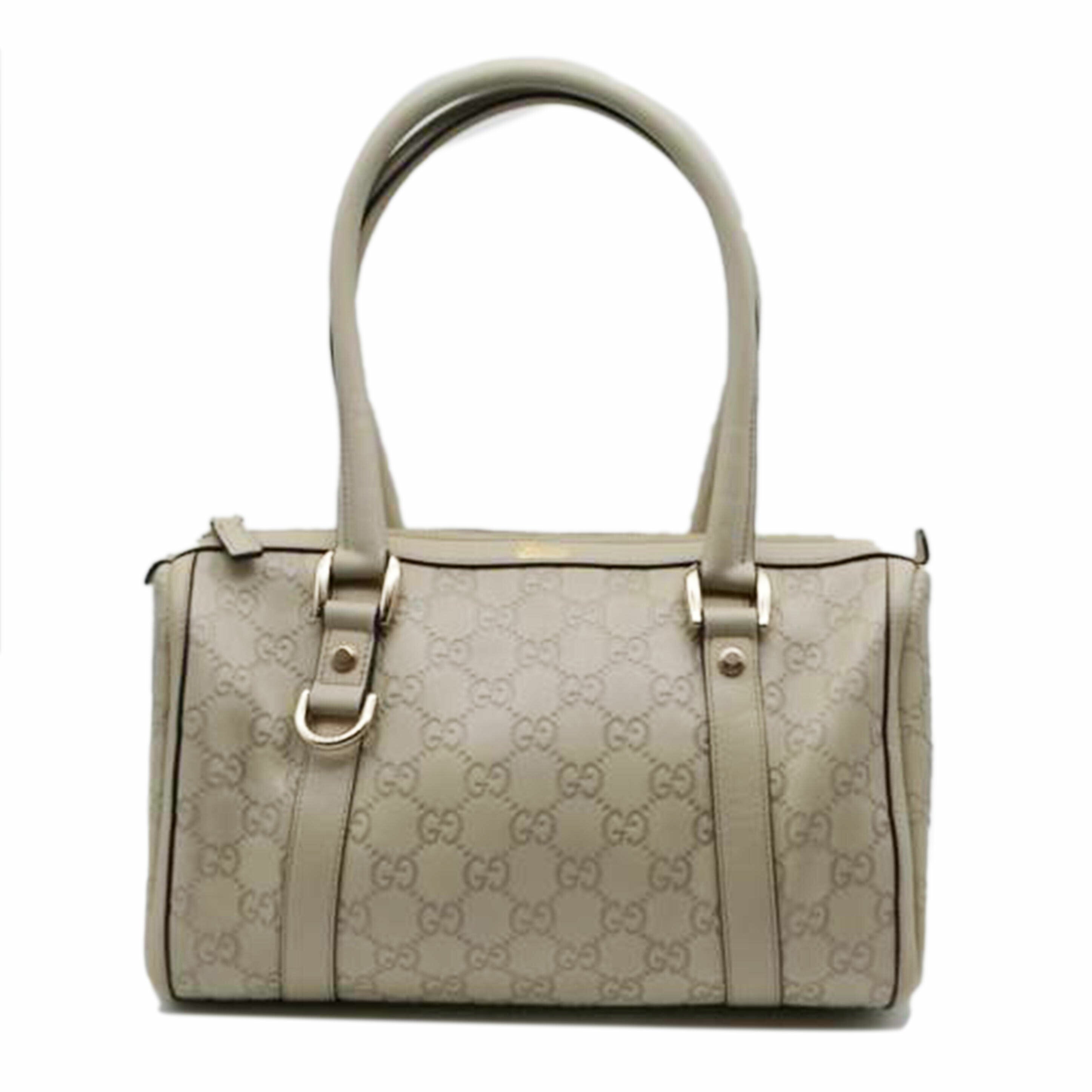 GUCCI グッチ/グッチシマビーホワイトレザーハンド/130942//166*/ABランク/89