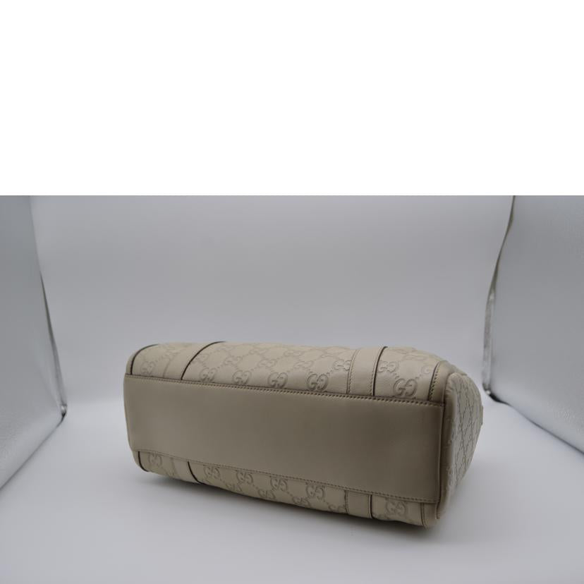 GUCCI グッチ/グッチシマビーホワイトレザーハンド/130942//166*/ABランク/89