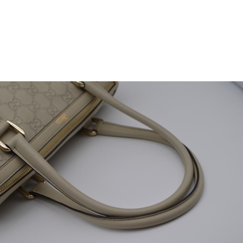GUCCI グッチ/グッチシマビーホワイトレザーハンド/130942//166*/ABランク/89