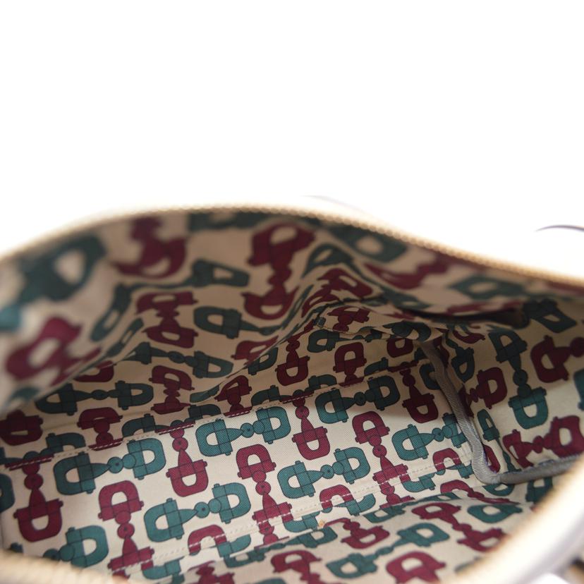 GUCCI グッチ/グッチシマビーホワイトレザーハンド/130942//166*/ABランク/89