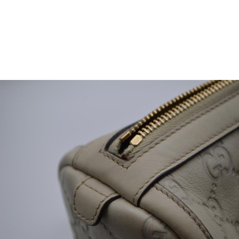 GUCCI グッチ/グッチシマビーホワイトレザーハンド/130942//166*/ABランク/89