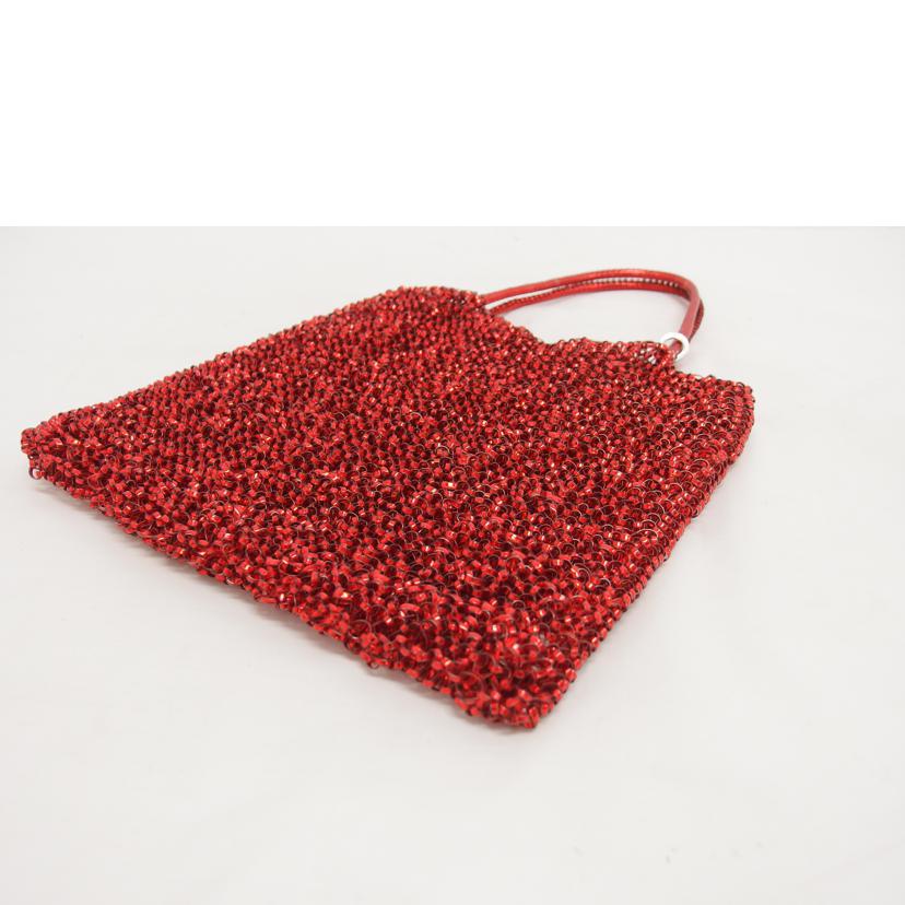 ANTEPRIMA アンテプリマ トートバッグ/ワイヤーハンドバッグ/レッド//ABランク/04