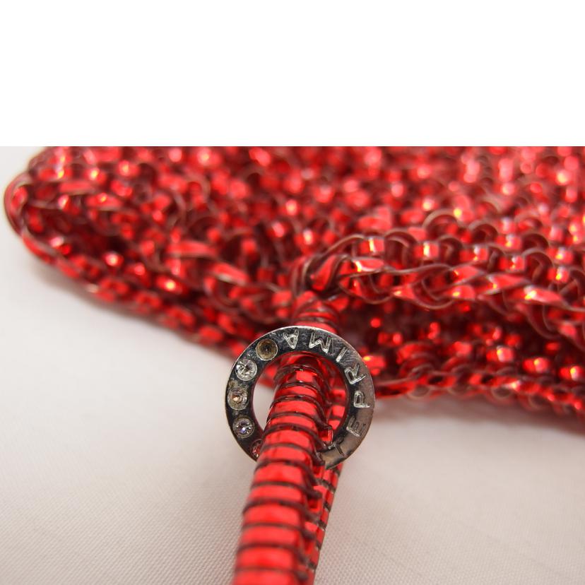 ANTEPRIMA アンテプリマ トートバッグ/ワイヤーハンドバッグ/レッド//ABランク/04