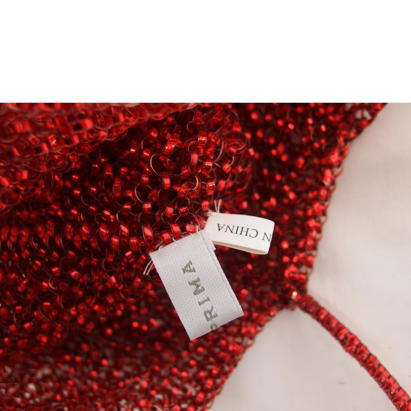 ANTEPRIMA アンテプリマ トートバッグ/ワイヤーハンドバッグ/レッド//ABランク/04