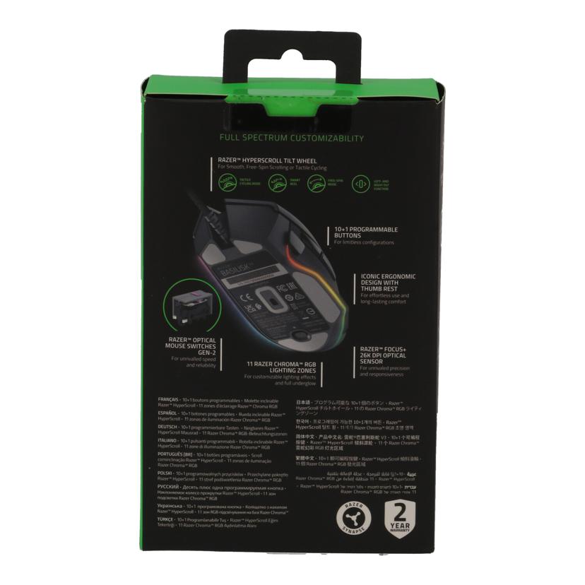 Razer レイザー/ゲーミングマウス/RZ01-04000100-R3M1//-/Sランク/05