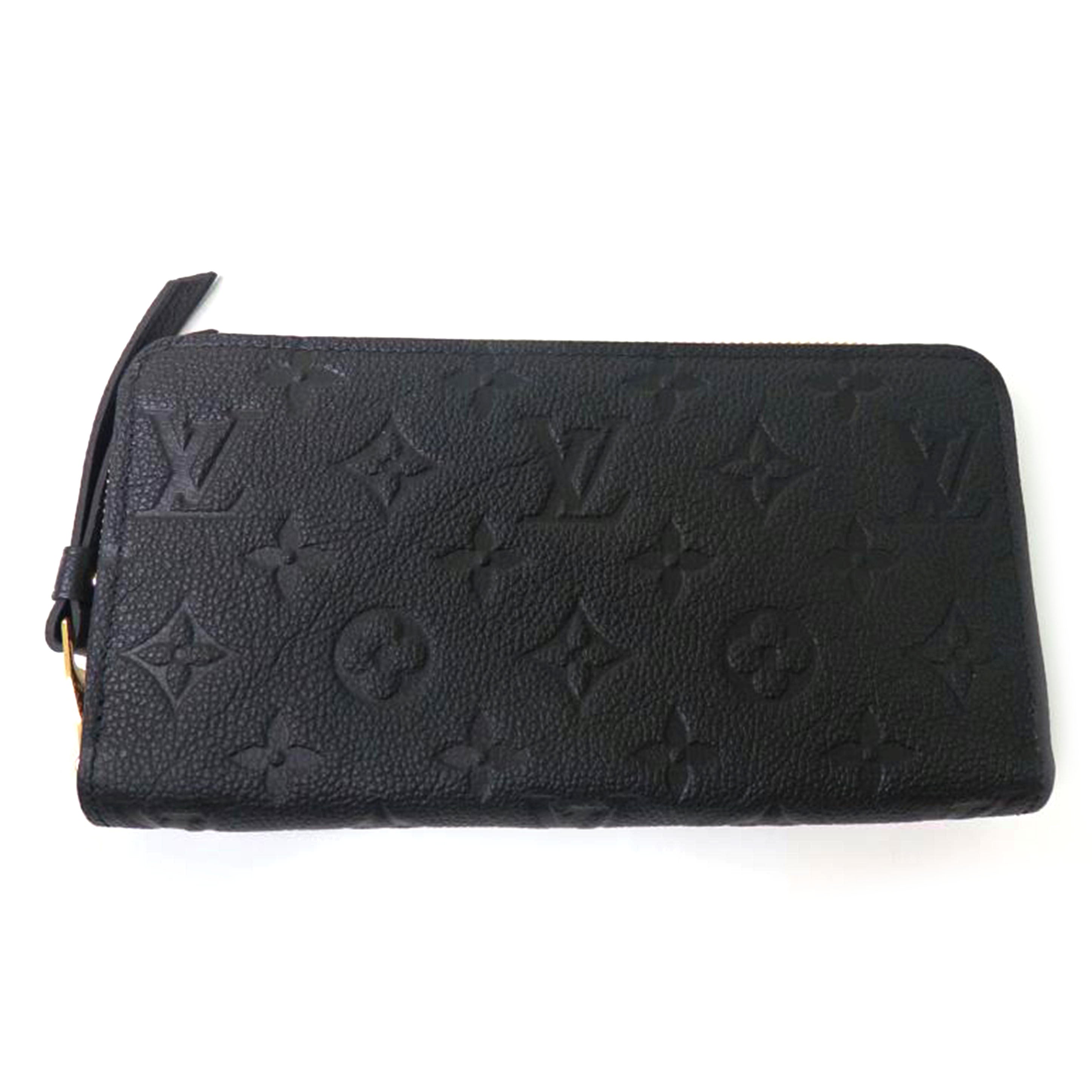 LV ルイヴィトン/ジッピーウォレット/モノグラム・アンプラント/ノワール/M60571//FRIDタグ/Aランク/84