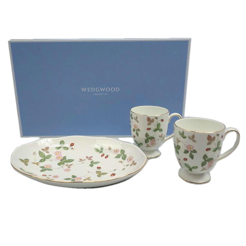 WEDGWOOD ウエッジウッド/マグペア&オーバルディッシュセット//Aランク/62