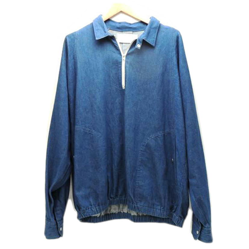 KURO クロ/KURO ハーフジップアップデニムトレーナー//Aランク/69